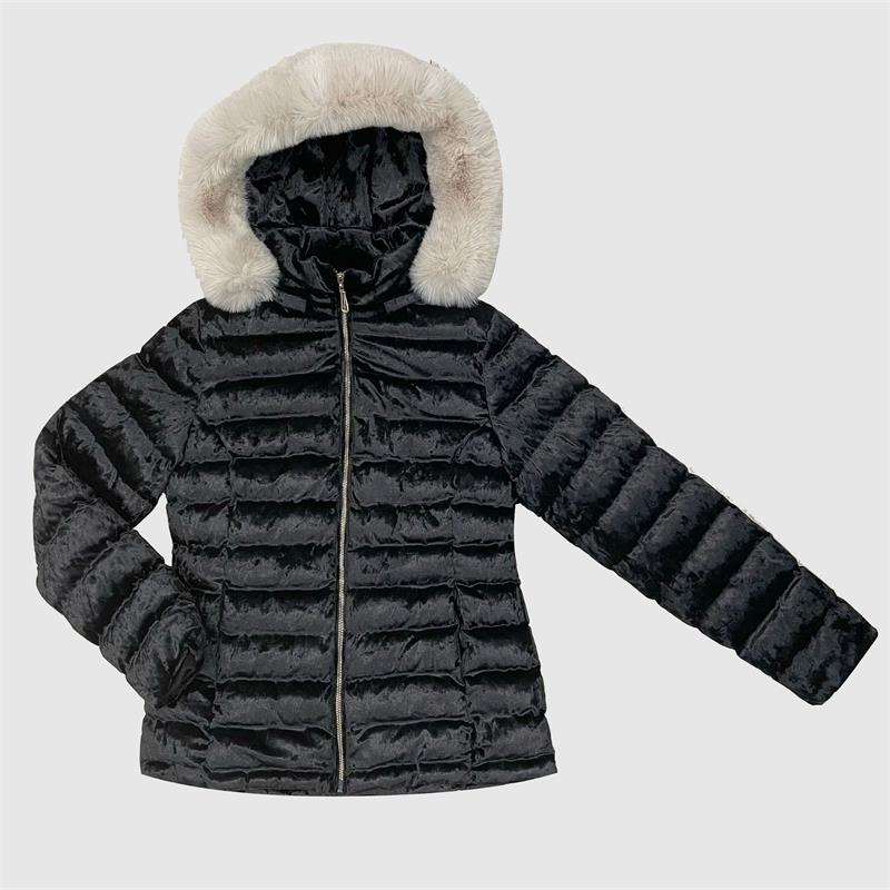 Factory source Fur Hood Bomber Jacket -
 Women’s padding jacket – Senkai