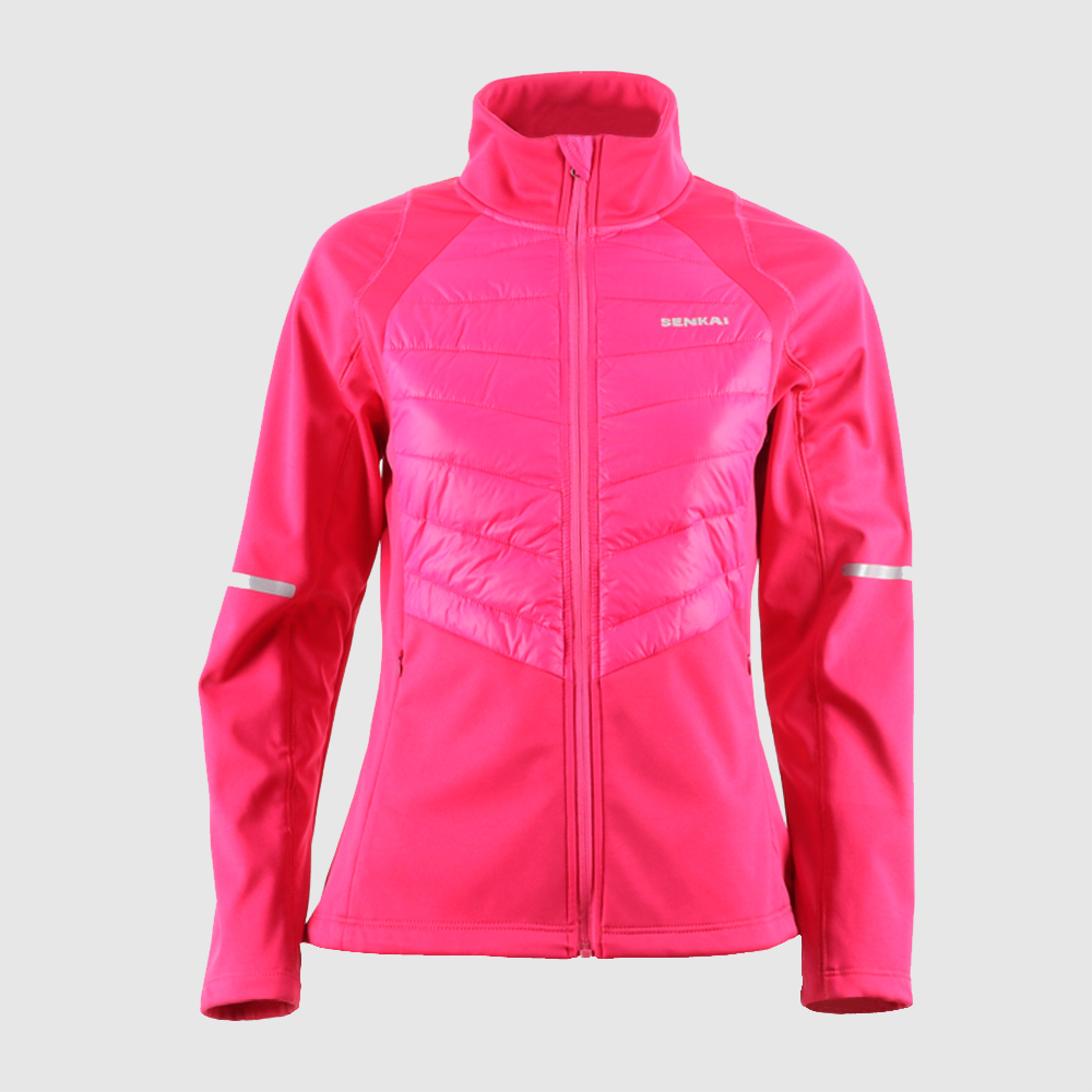 Factory supplied Red Shaggy Jacket -
 Women’s padded hybrid jacket 8218340 – Senkai