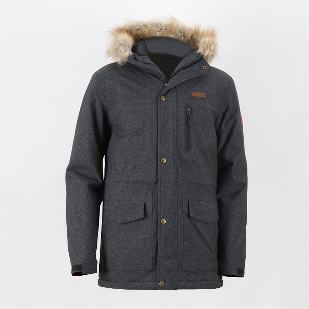 PriceList for Burgundy Fur Jacket -
 Men’s faux fur hood padding jacket 8219585  – Senkai