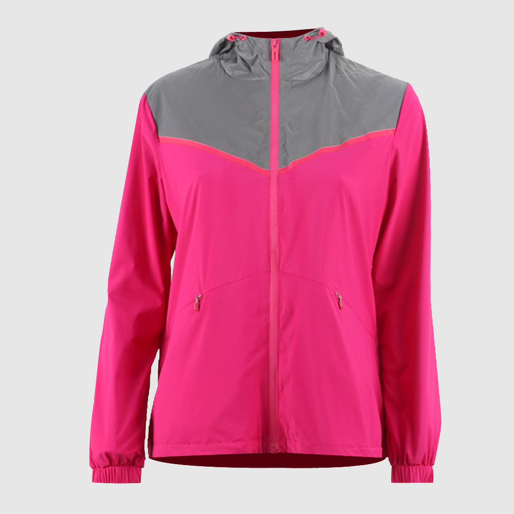 Renewable Design for Hot Pink Fur Jacket -
 Women windbrekaer jacket  – Senkai