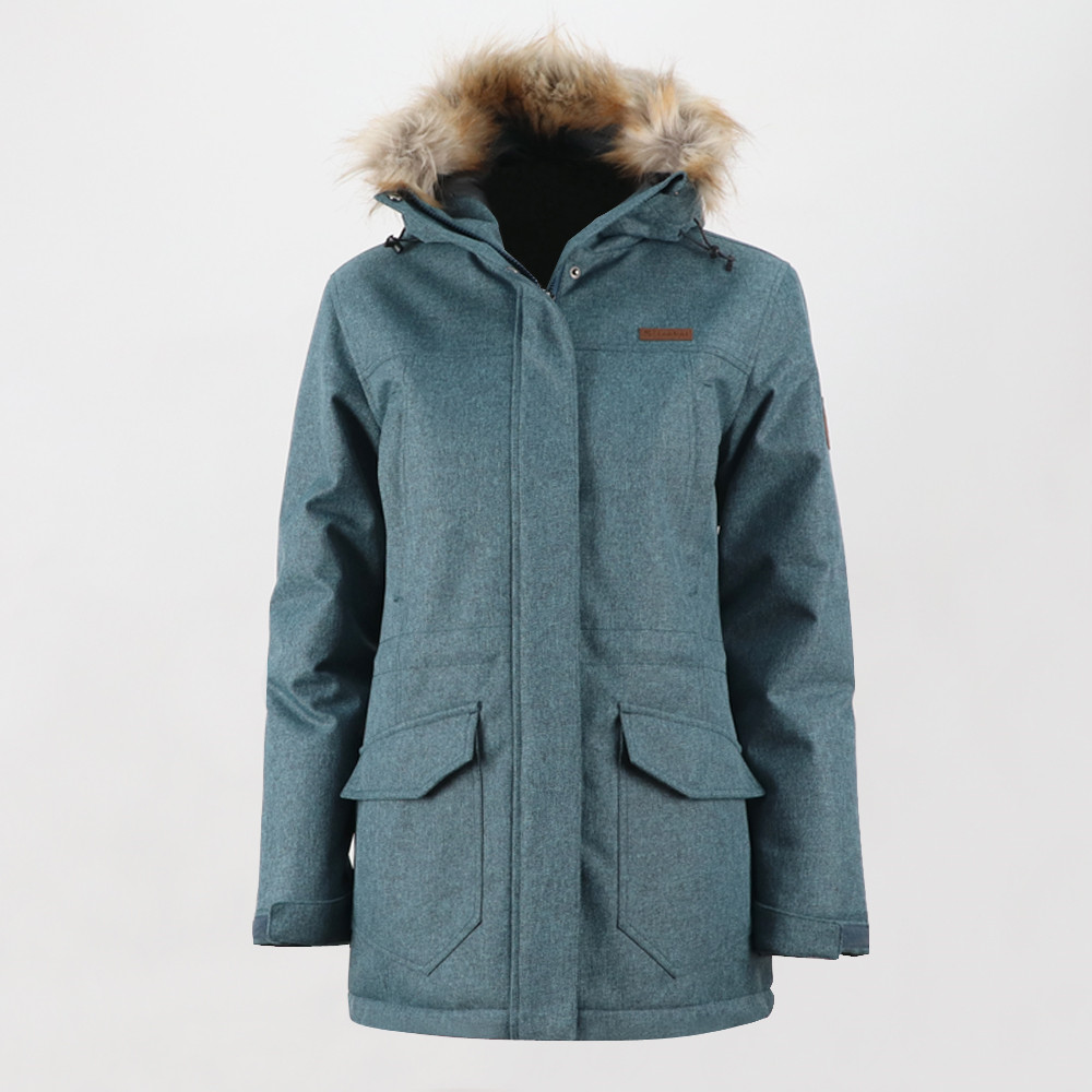 Factory source Fur Hood Bomber Jacket -
 Women winter long coat with fur hood 8219548  – Senkai
