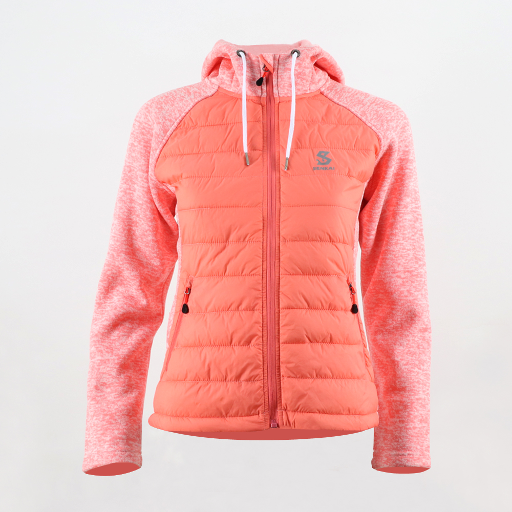 Chinese wholesale Kids Faux Fur Jacket -
 Women’s sweater fleece hybrid jacket 8219532 – Senkai
