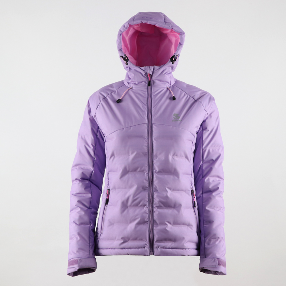Factory supplied Waterproof Running Jacket Womens -
 Women’s padded jacket 8219556 fabric with 3D effect – Senkai