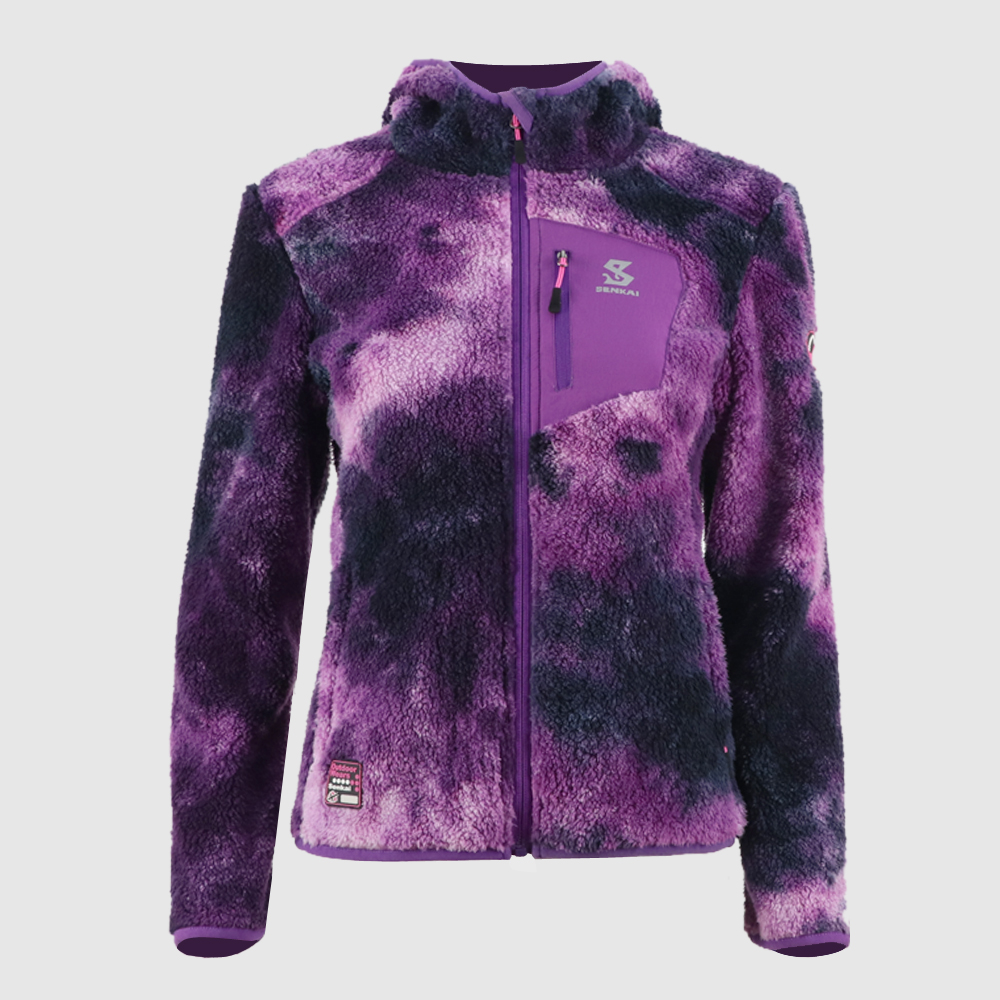 Manufacturer for Insulated Jacket -
 Women’s purple faux fur coat 8219588 – Senkai