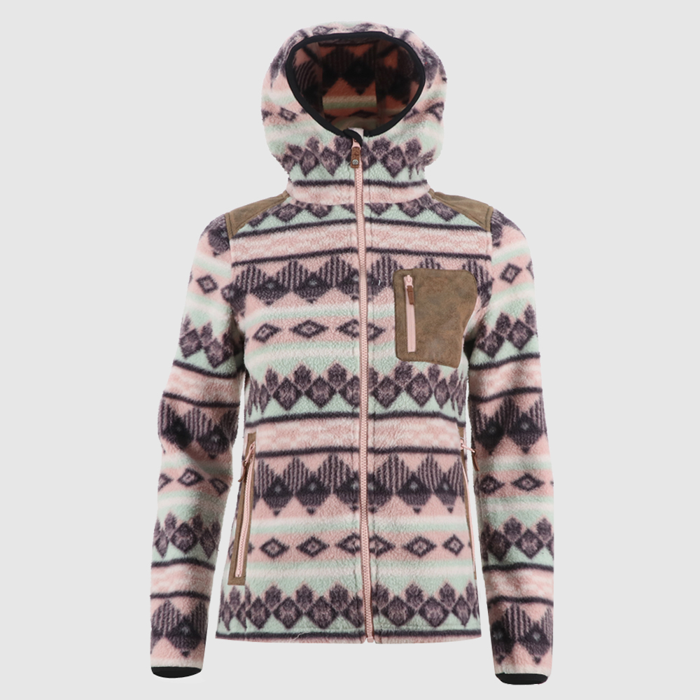 Wholesale Discount Fur Bomber Jacket -
 Women’s hooded faux fur coat POKS20 – Senkai