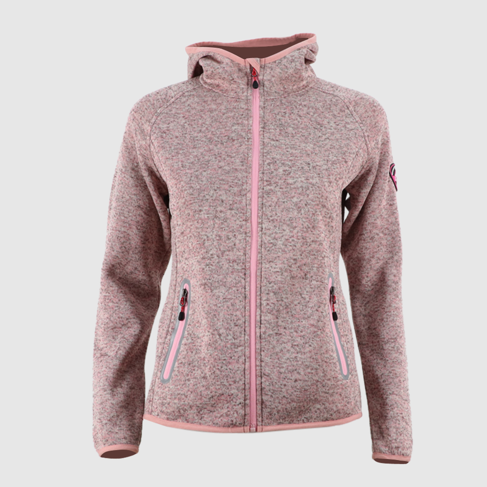 2021 New Style Shiny Puffer Jacket With Fur Hood -
 Women’s sweater fleece jacket 8219528 – Senkai