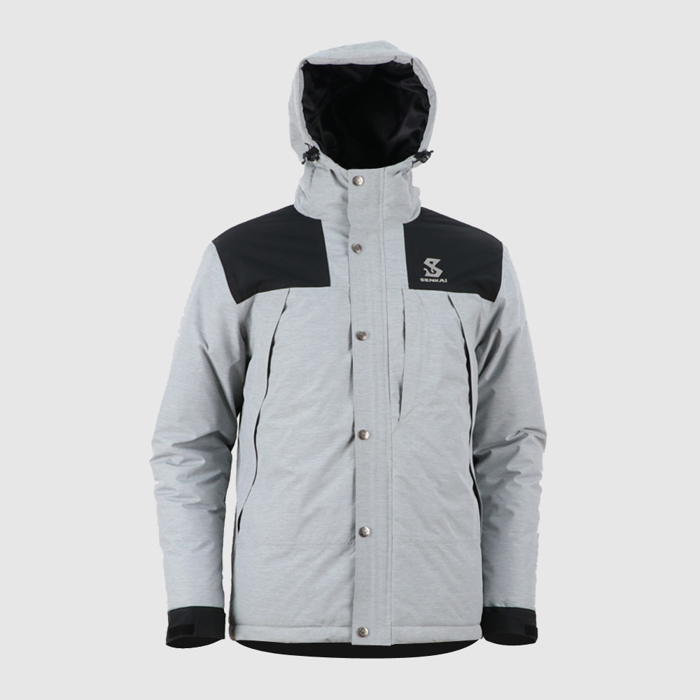 OEM Supply Black Leather Jacket With Fur -
 Men’s waterproof hooded outdoor jacket  – Senkai