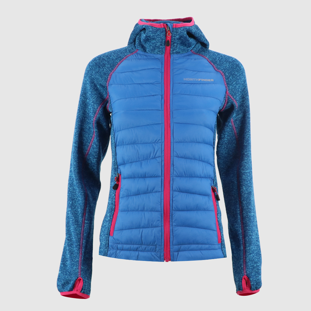 Trending Products Lightweight Quilted Jacket -
 Women’s fleece hybrid jacket MI4576 – Senkai