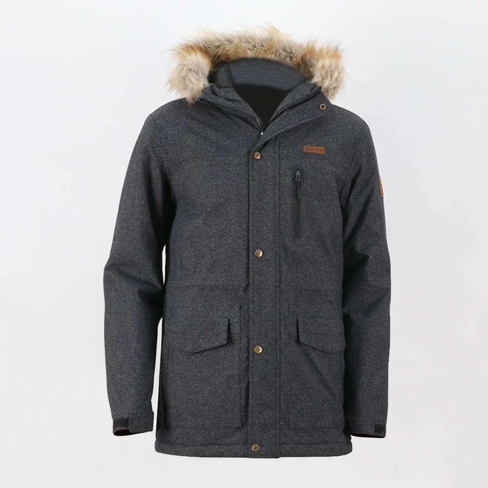 High definition Faux Fur Lined Jacket -
 aMen’s faux fur hood padding coat model#8219585 – Senkai
