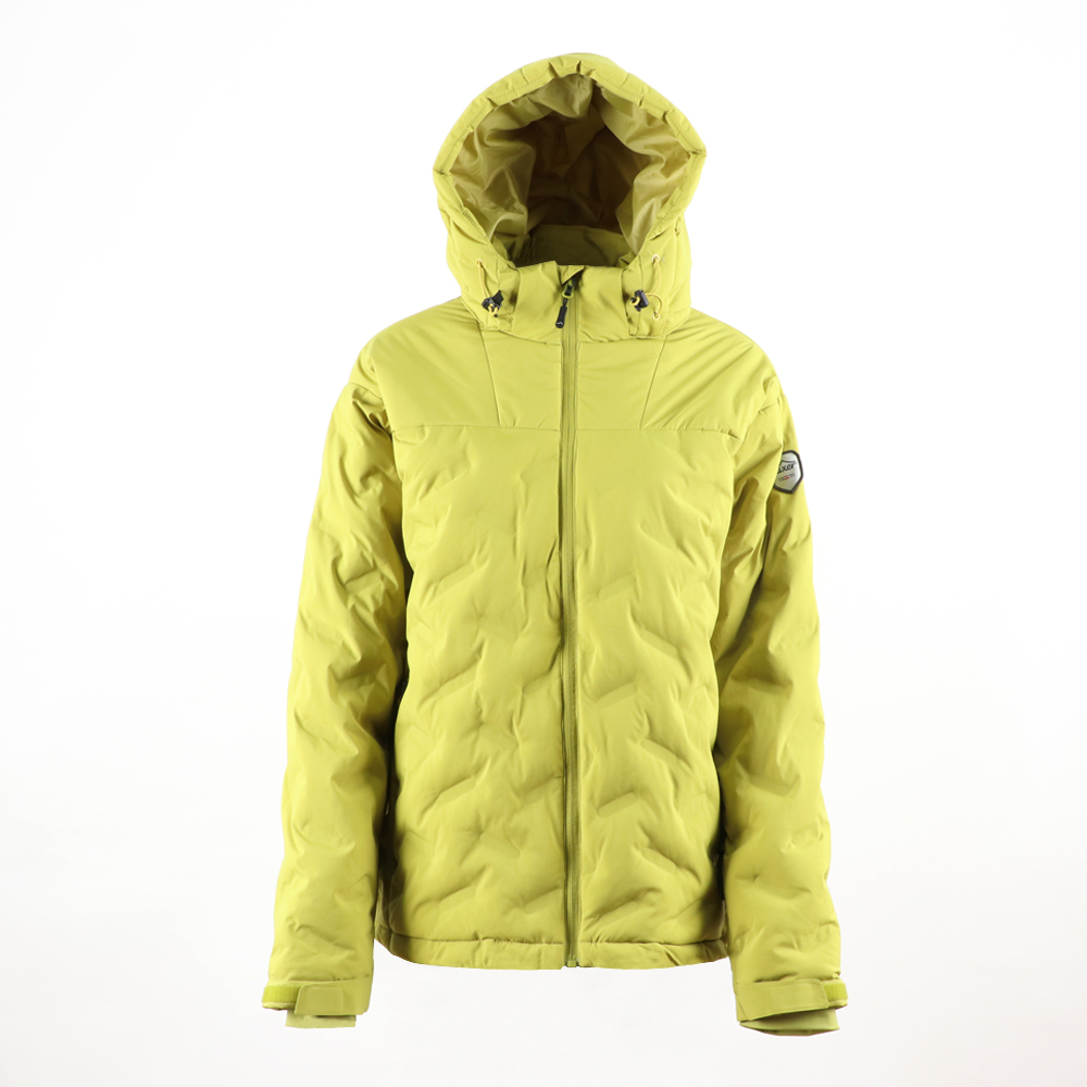 Wholesale Dealers of Green Fur Jacket -
 women’s padded jacket 1031312 fabric with 3D effect – Senkai