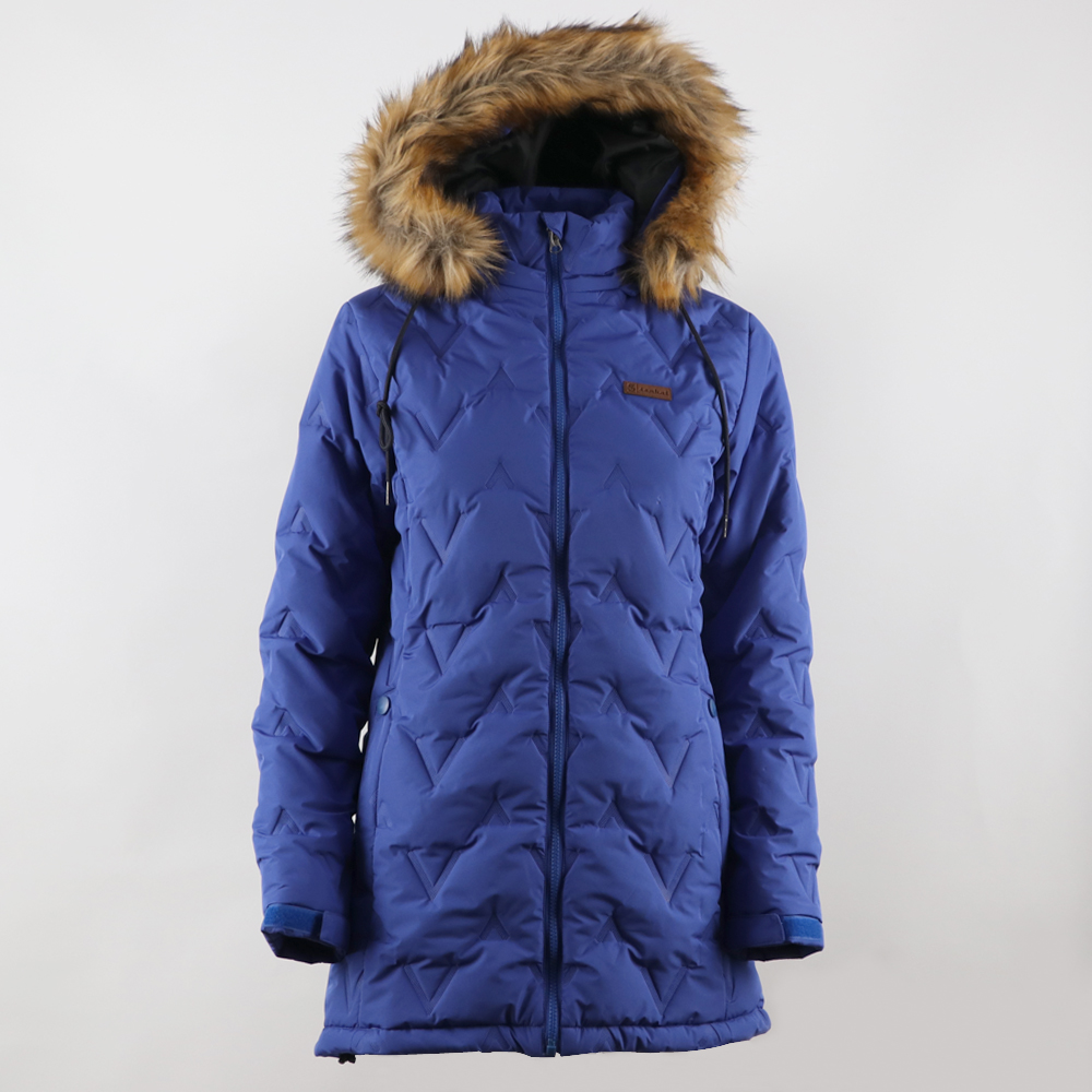 factory customized North Ridge Hybrid Spirit Down Jacket -
 women’s long padded jacket 8219616 fabric with 3D effect – Senkai