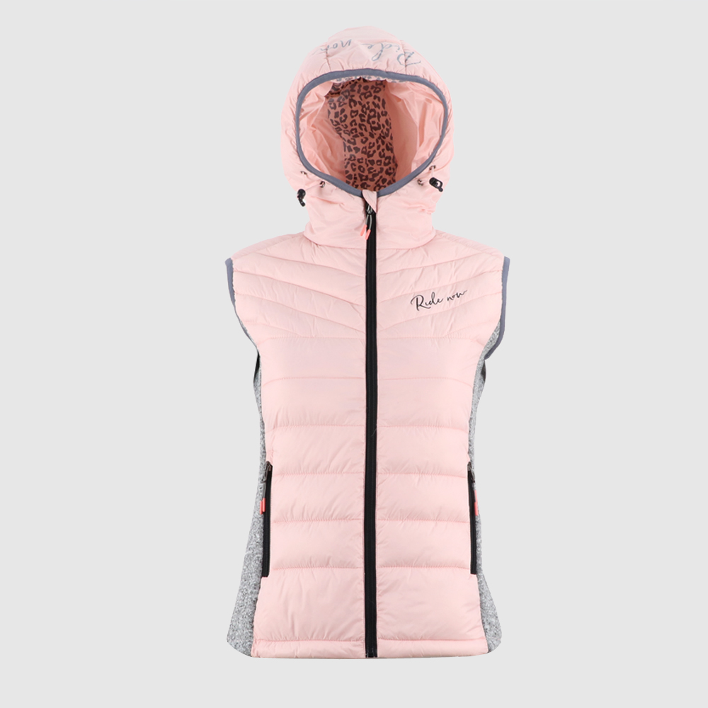 Online Exporter Black Padded Jacket Womens -
 Women’s padded puffer vest 17931 – Senkai