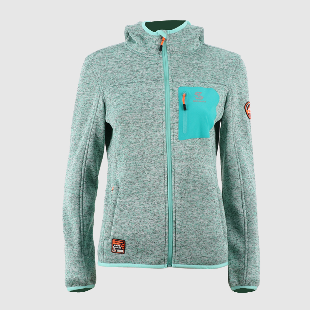 Factory Free sample Hooded Warm Outwear Coat -
 Women’s sweater fleece jacket 8219526 – Senkai