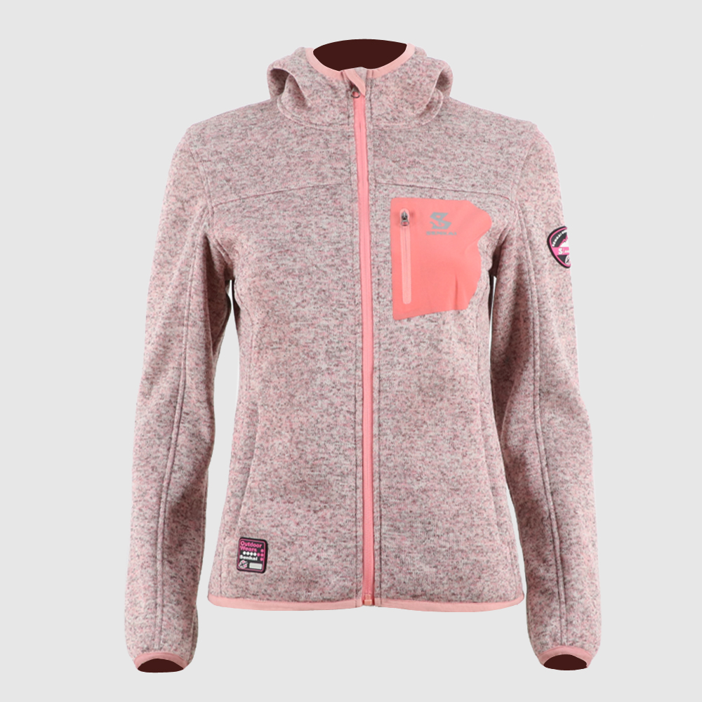 Factory Price Insulated Waterproof Jacket Womens -
 Women’s sweater fleece jacket  – Senkai