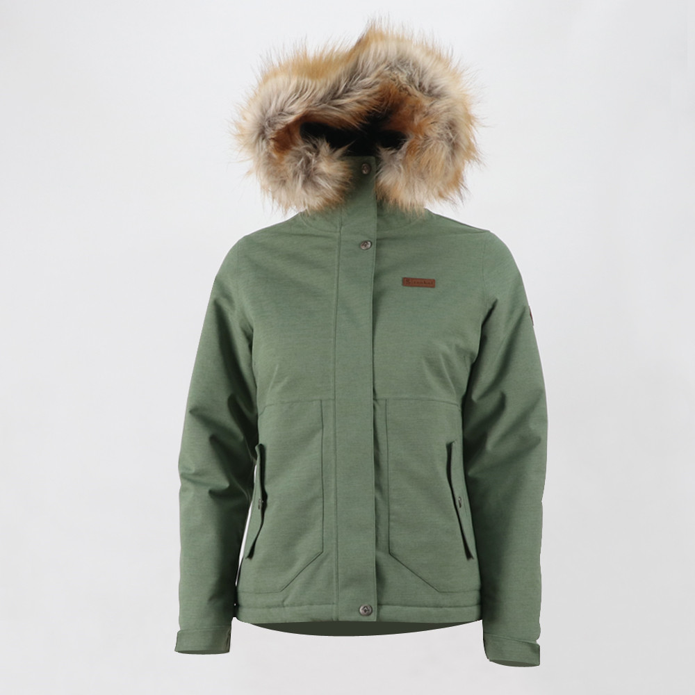 Good quality Leather Jacket With Fur Collar -
 women’s padded jacket 8219566 fur hood – Senkai