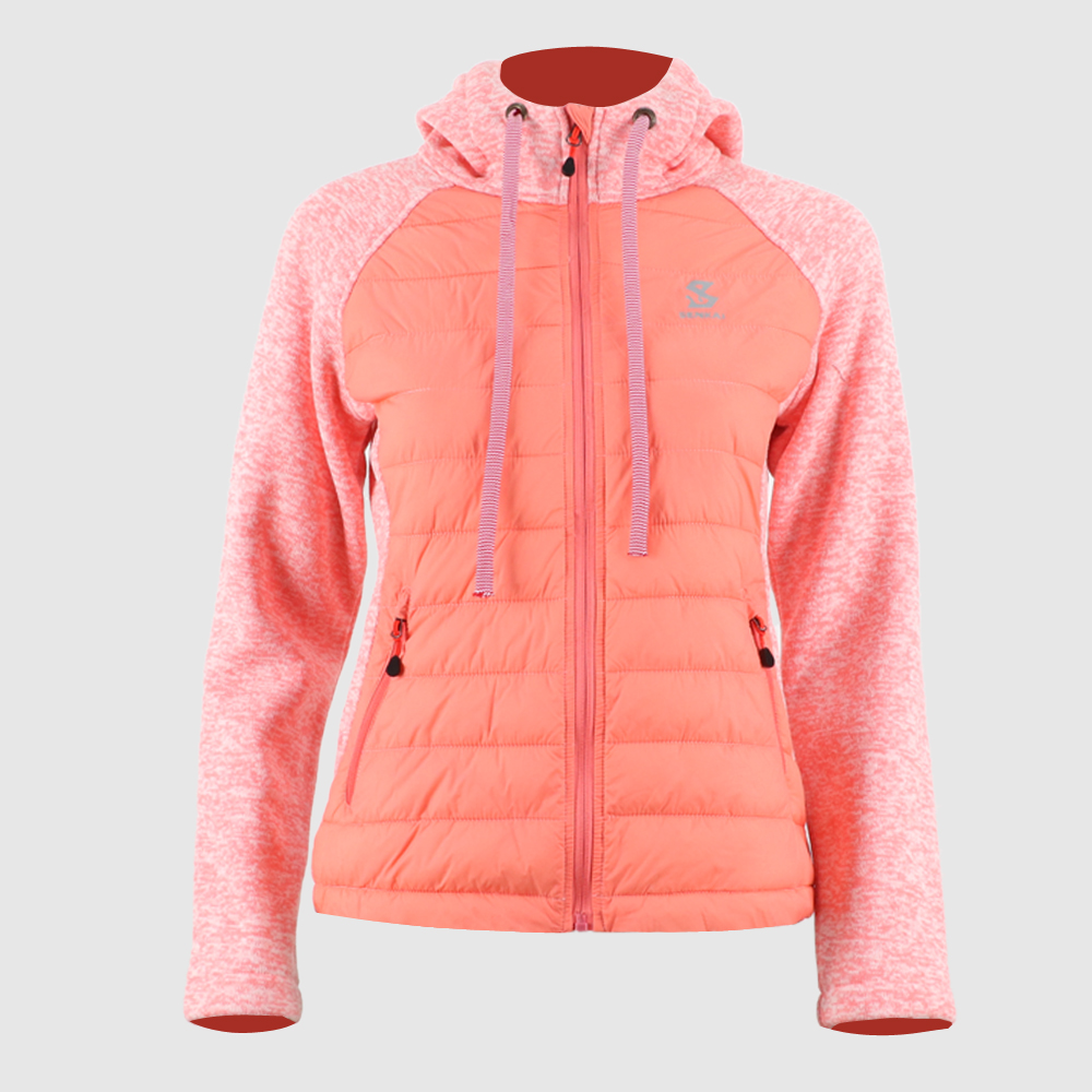 Best Price on Sleeveless Quilted Jacket -
 Women’s hybrid sweater fleece jacket 0685 – Senkai